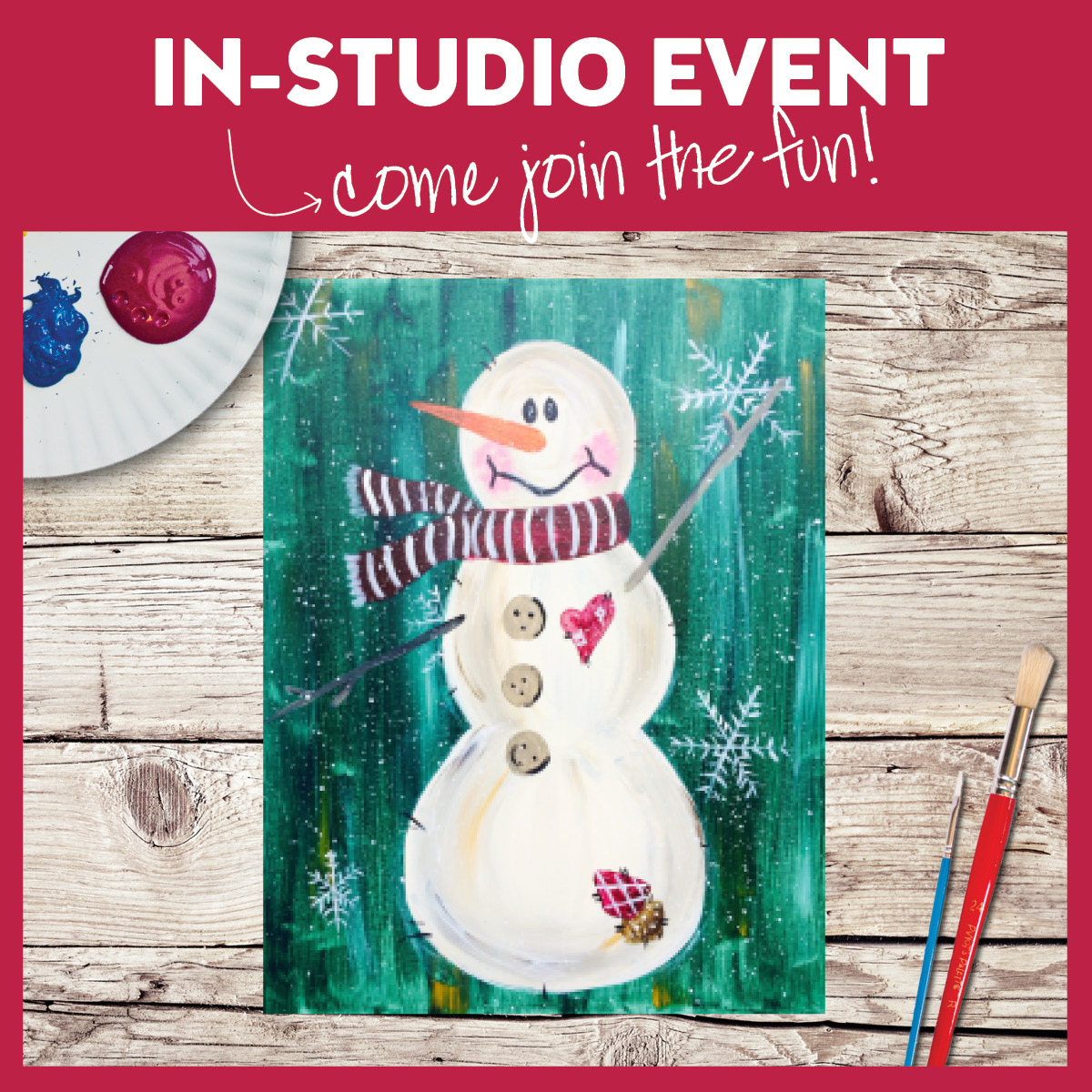 Rustic Snowman